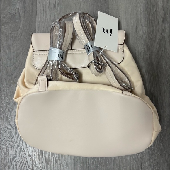 Jessica Moore Quilted Backpack Cloud Creme NWT